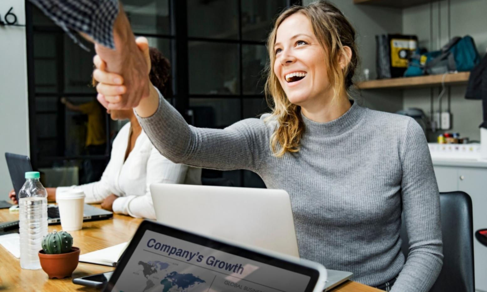 Financial data analysis workspace showing real business metrics and trends